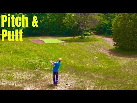 Building a 9 Hole PITCH & PUTT Around our DIY Putting Green