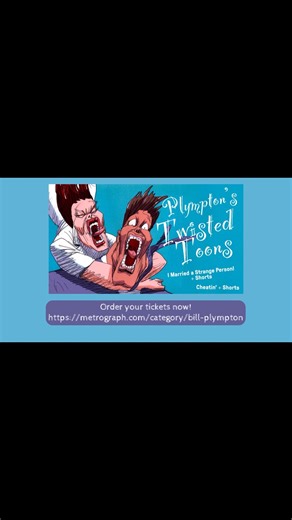 Bill Plympton on Instagram: "Hurry over to the @metrograph website now to get your tickets before they sell out for Bill Plympton’s Twisted Toons! A Retrospective on just a few films from the vast and robust Plymptoons library!! There are two separate screenings on the same day so come to one or both, but entertainment is guaranteed! Showing one at 5:15PM includes: I Married a Strange Person (Now on Blu-Ray at @deafcrocodile ) Hot Dog Santa, The Fascist Years Showing two at 7:30PM includes: Chea