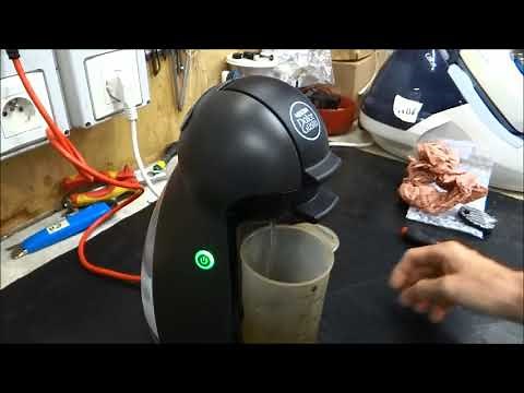 How to test the plate of a Dolce Gusto coffee machine