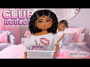 📦DECORATING my BEDROOM in CLUB ROBLOX🧸💗