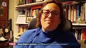 Le secrétaire d'Etat américain Antony Blinken est en visite au Proche-Orient en pleine escalade des violences: interview de Elizabeth Sheppard Sellam - Forum - Play RTS