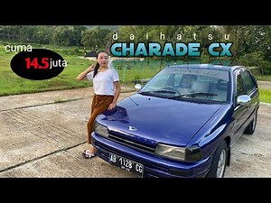 Daihatsu Charade CX, cheap price around 14 million‼️small car review