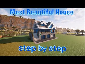 ✨ My Most Beautiful Minecraft House Yet! #minecraft #minecraftbuilding