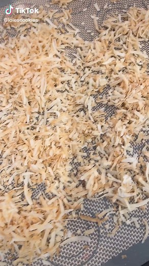 How to Make Toasted Coconut for Salerno Coconut Cookies