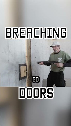 How to Breach a Door with a shotgun #shorts #tips