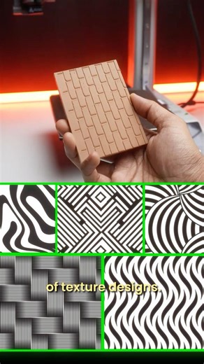 3D Printing Hack: Add Texture Using SVG Files 🔥