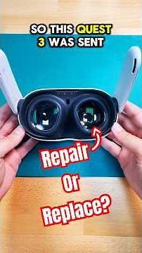 Meta Quest 3 Lens Destroyed! #vr #virtualreality #quest3
