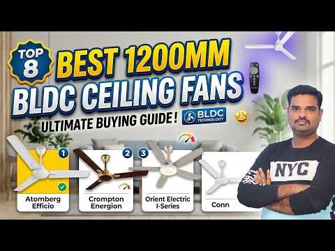 ✅ Top 8 Best BLDC Ceiling Fans In India 2026 With Price |BLDC Motor Fans Review & Comparison