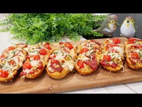 Bánh Mì Cũ Đừng Nên Bỏ Đi. Làm Pizza Bánh Mì Trong 5 Phút – Ngon Bất Ngờ ‼️ by Vanh Khuyen