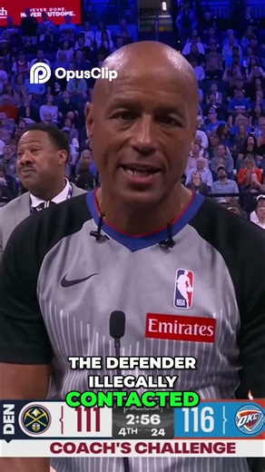 NBA Ref Review Controversial Foul Call & Big Points #nba