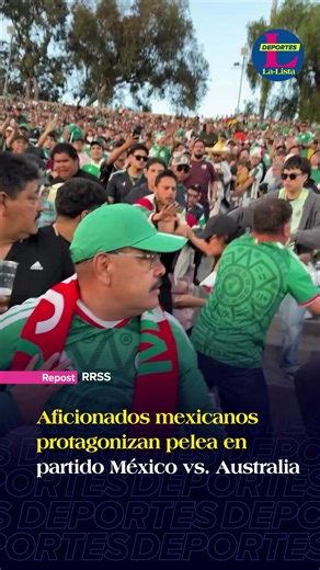 ¡La violencia volvió a empañar la fiesta del futbol! A pesar de la victoria de la Selección Mexicana ante Australia, la nota de atención se dio en las tribunas del Estadio Rose Bowl, en Pasadena, California, con diversos brotes de broncas entre los propios seguidores mexicanos.