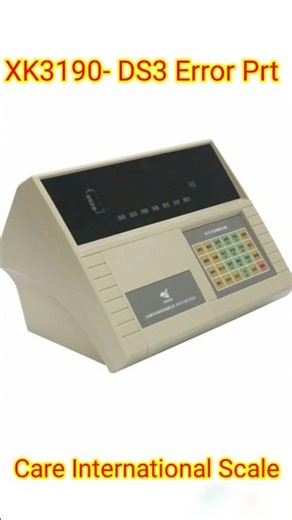 XK3190-DS3 Weight Indicator PRT Error | Reason & Solution Explained in Urdu/Hindi