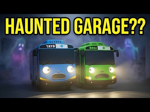Tayo Haunted ghost in Garage