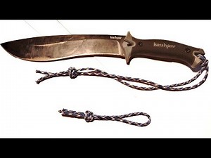 How to Tie a Diamond Paracord Lanyard