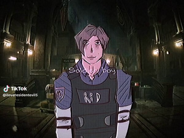 Resident Evil Art Tribute: Leon Kennedy Inspiration