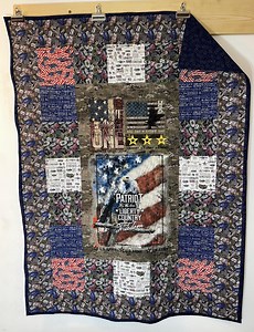 Army Throw - Patriotic Quilting 52"x69" - Etsy