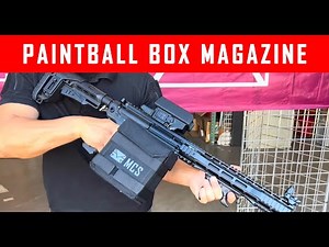 Paintball Gun Box Magazine Left Hand Shooting Demo 468 T15 Tippmann TMC M17 CQMF Tacamo EMF100 #mcs