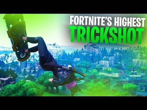 FORTNITE'S HIGHEST TRICKSHOT?! W/ NINJA, CLOAK & FEARITSELF - Fortnite Battle Royale