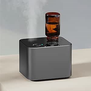 Amazon.com: Aromatherapy Diffuser - Waterless Nebulizing Diffusers for Essential Oils Large Room, No Water, Super Quiet, Cordless, Portable, Battery Operated for Living Room Office Home Car (Black) : Health & Household