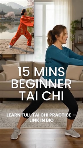 Women Weight Loss App | 15 minutes of beginner Tai Chi can change how your body feels ☯️ This gentle Tai Chi for beginners improves balance, mobility, and... | Instagram