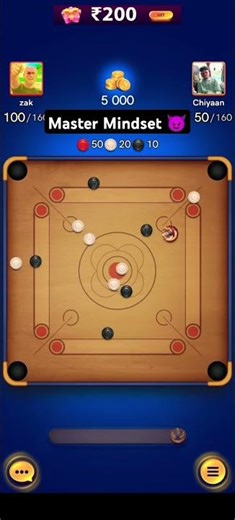 Carrom Pool 🎯|London 5k 🔥 Carrom freestyle|#shorts #youtubeshorts #trending #gamer #carrompool