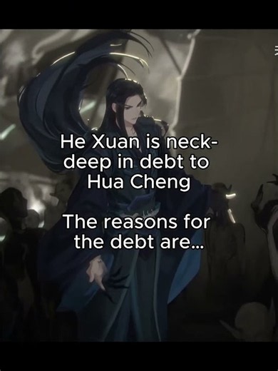 Black Water's debt is HUGE #tgcf #anime #donghua