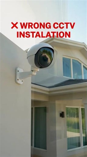 Don’t install CCTV like this! #CCTV#CCTVInstallation