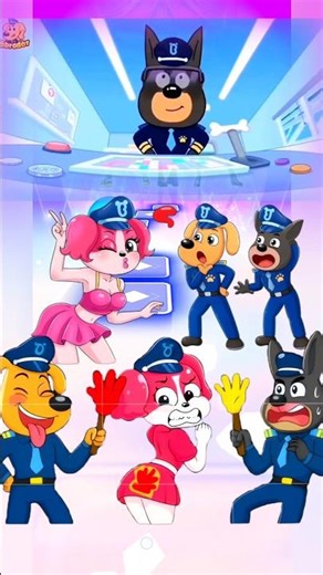 ❤️ Cartoon Sheriff Labrador - Coffin Dance Song 🎶 Tiles Hop EDM Rush #sherifflabrador #98k