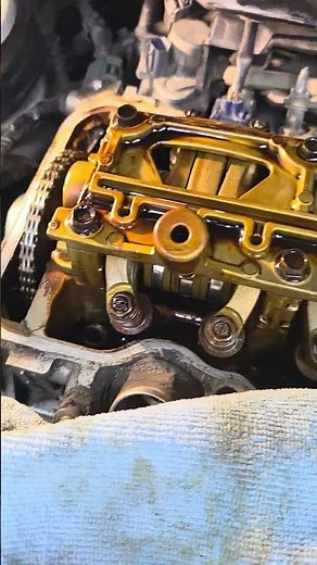 VALVE ADJUSTMENT HONDA CIVIC #diy #valve #fyp