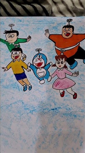 Doraemon Title Song || Easy Drawing