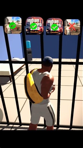 WHO IS BEST ? Indian Theft Auto 🥶 Vs 😨 Indian bike 3d !! #indianbikedriving3d#viral#shortsfeed