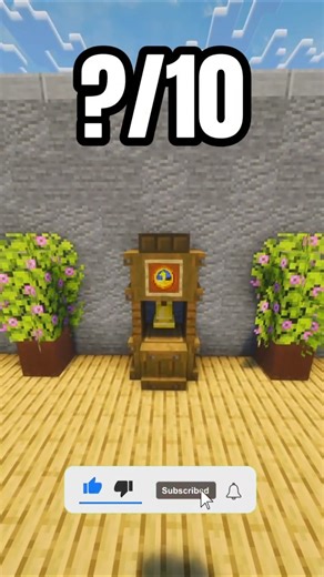 ⏰🌙 Bedtime Clock in Minecraft! | #Shorts #minecraft #usa