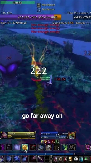 Rolling around Zangarmarsh with a blood thirsty Druid #worldofwarcraft #wowclassic #fyp #kick #viral