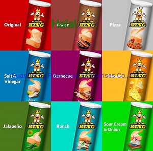 [Hot Item] 160g Potato Chips in Spanish Labels