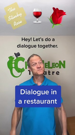 #english #interactive #dialogue with #mikethechameleon #aprendeingles