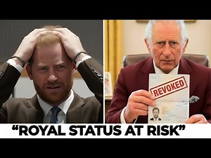 5 MIN AGO: Palace CONFIRMS Harry’s Visa "REVOKED" – Archewell Audit ENDS Him!