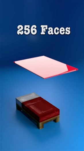 Minecraft Bed vs Cloth | Blender Cloth Simulation Physics | Satisfying Minecraft Animation