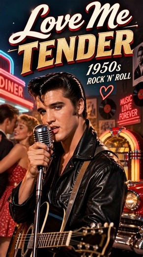 Love Me Tender ❤️ | 1950s Rock ’n’ Roll Romance