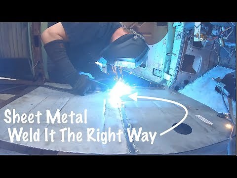 How To Properly Mig Weld Sheet Metal