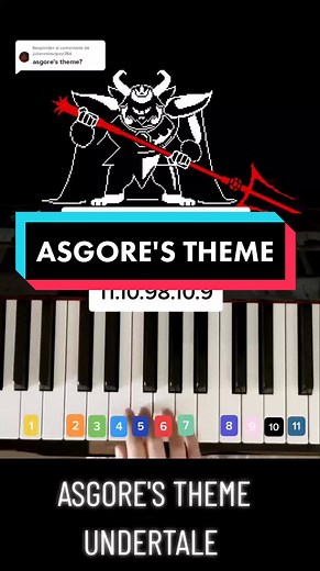 Asgore's Theme Piano Tutorial - Undertale