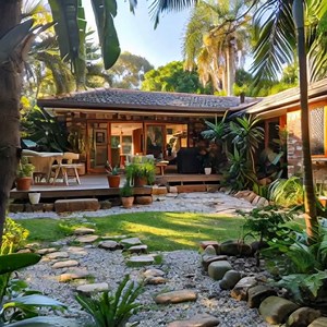 15K views · 19 reactions |  A little garden behind the house , where every plant tells a story  #SmallGarden #BackyardBliss #NatureAtHome | HOME IDEA | Facebook