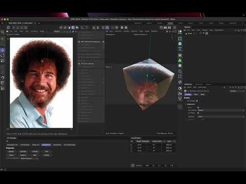 C4D 2024 Tutorial 15 UV Editing Part 1 Introduction to UVs