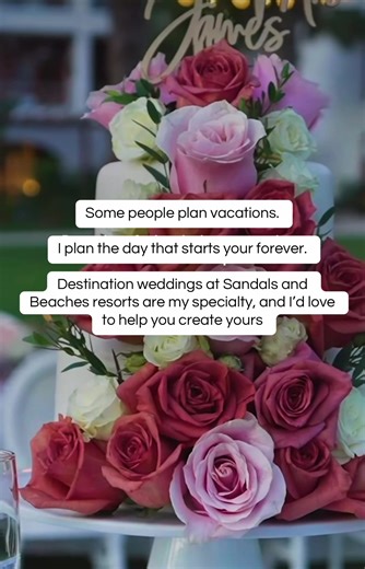 PSA: You CAN have a stunning beach wedding without planning it yourself. That’s literally what I’m here for. Sandals. Beaches. Your dream day. My expertise. Let’s go. 🌊💍 #DestinationWedding #SandalsWeddings #BeachesResorts #BeachWedding #WeddingPlanner