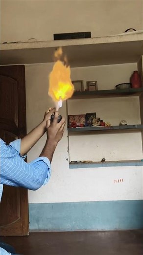 fire spray ❤️‍🔥 || shorts #experiment #fire #love