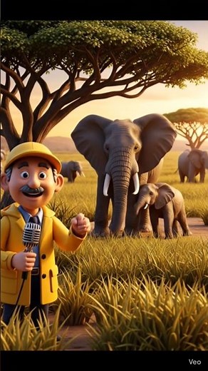 Where do elephants live?” #BeeStories #AnimalFacts #NatureFacts