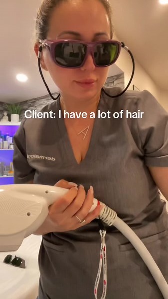 Dont forget to shave before lazer hair removal