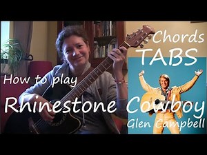Rhinestone Cowboy-Glen Campbell#chordcharts#TABS#stepbysteptutorial