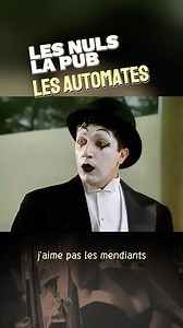 28K views · 1.8K reactions | LES NULS : la pub "LES AUTOMATES" ✋ « Les automates sont des hommes comme les autres… » #LesNuls #Automate #Mime #Mimes #FaussePub #Parodie #Sketch #Humour #comique #ChantalLauby #DominiqueFarrugia #AlainChabat | LES NULS | Facebook
