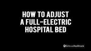 How to Adjust a Full-Electric Hospital Bed