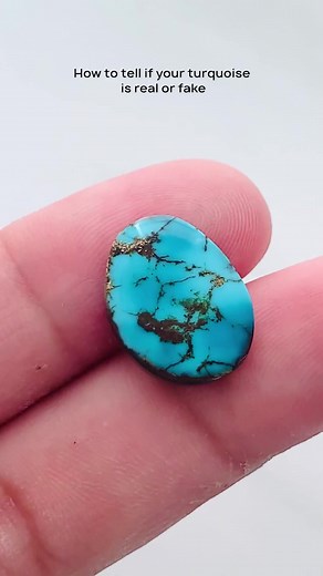 How to tell if your turquoise is real or fake 👀 Essential knowledge for jewelry artists! #dontbefooled #jewelrymaking #jewelryartist #silversmith